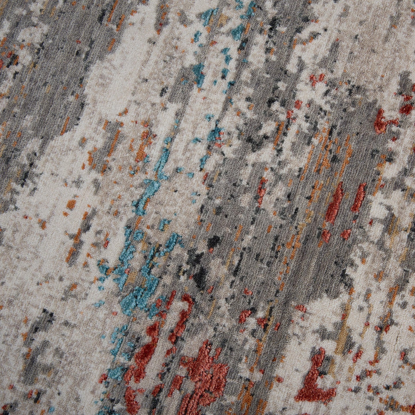 Intrigue ITG121 Gray Hybrid Rug - Rizzy