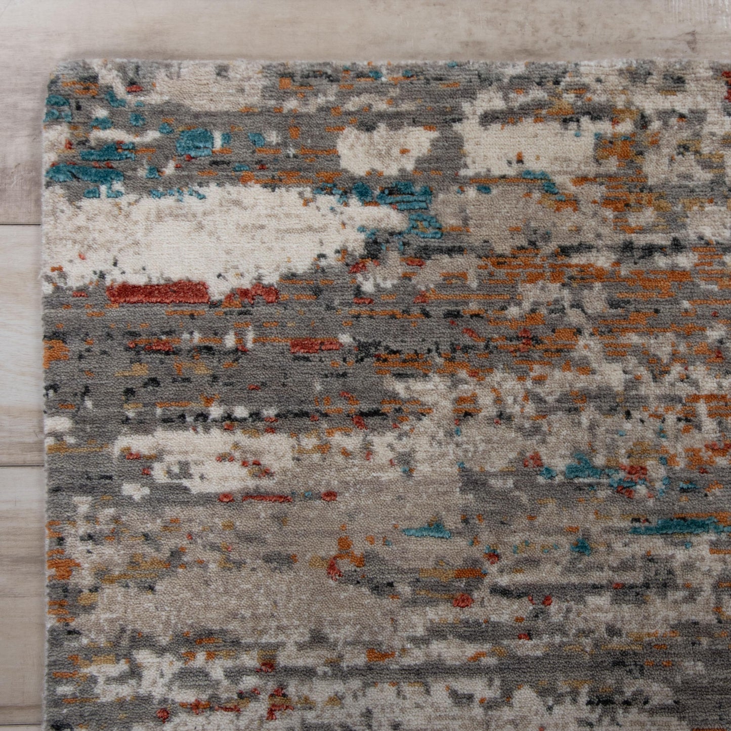 Intrigue ITG121 Gray Hybrid Rug - Rizzy