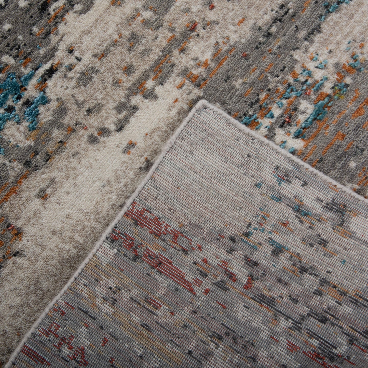 Intrigue ITG121 Gray Hybrid Rug - Rizzy