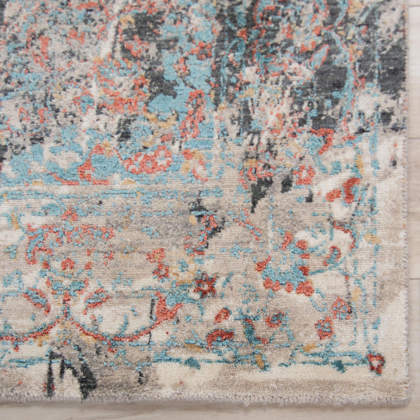 Intrigue ITG148 Beige Hybrid Rug - Rizzy