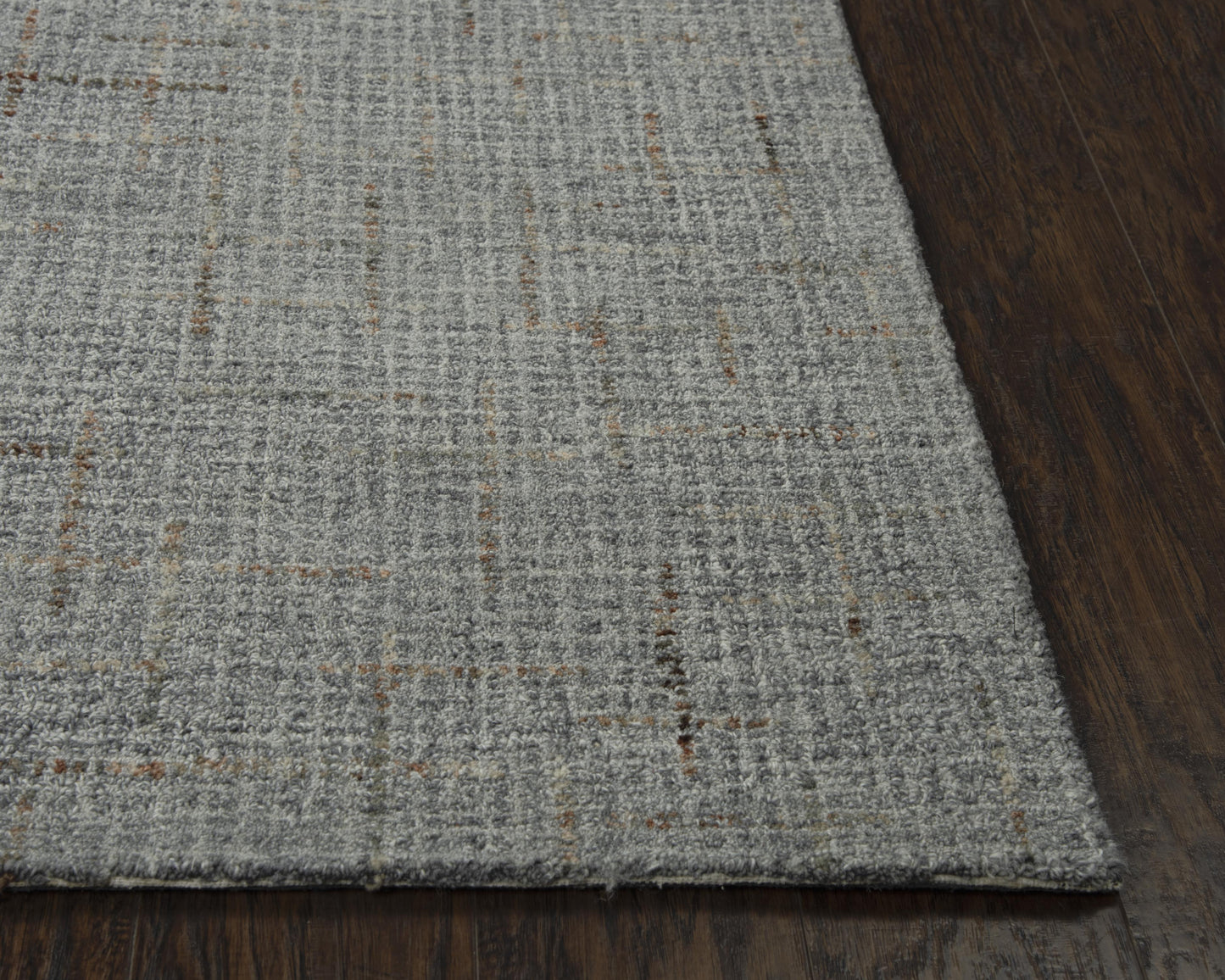 Ironwood IWD101 Gray Hand-Tufted Rug - Rizzy
