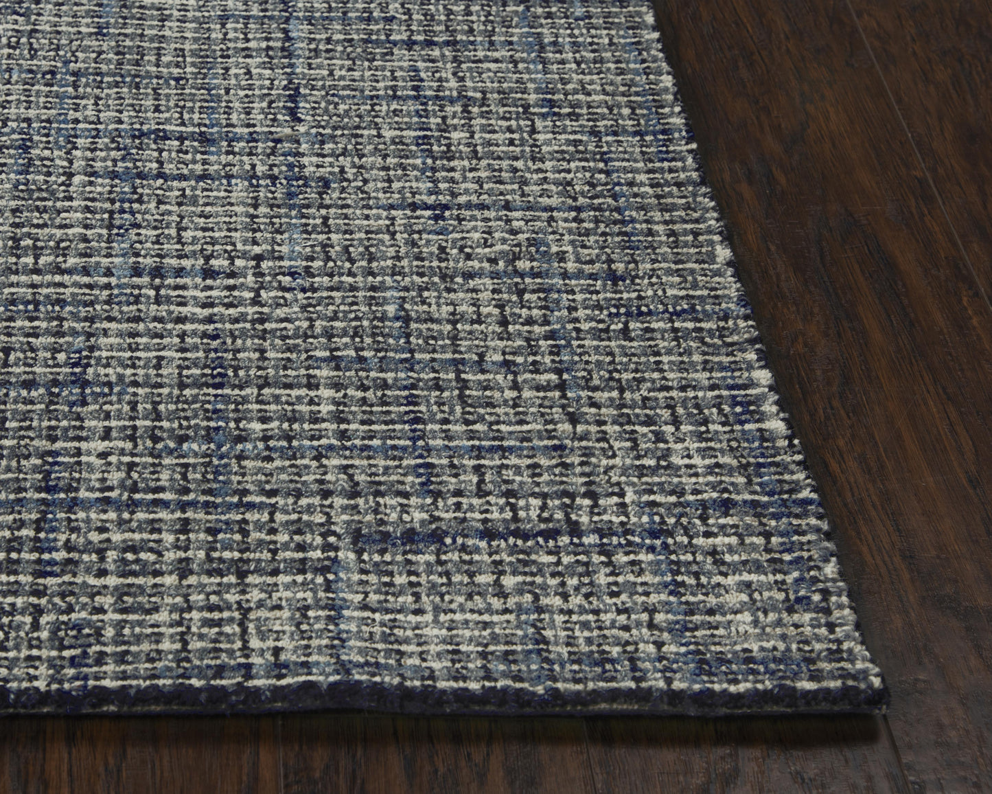 Ironwood IWD102 Blue Hand-Tufted Rug - Rizzy