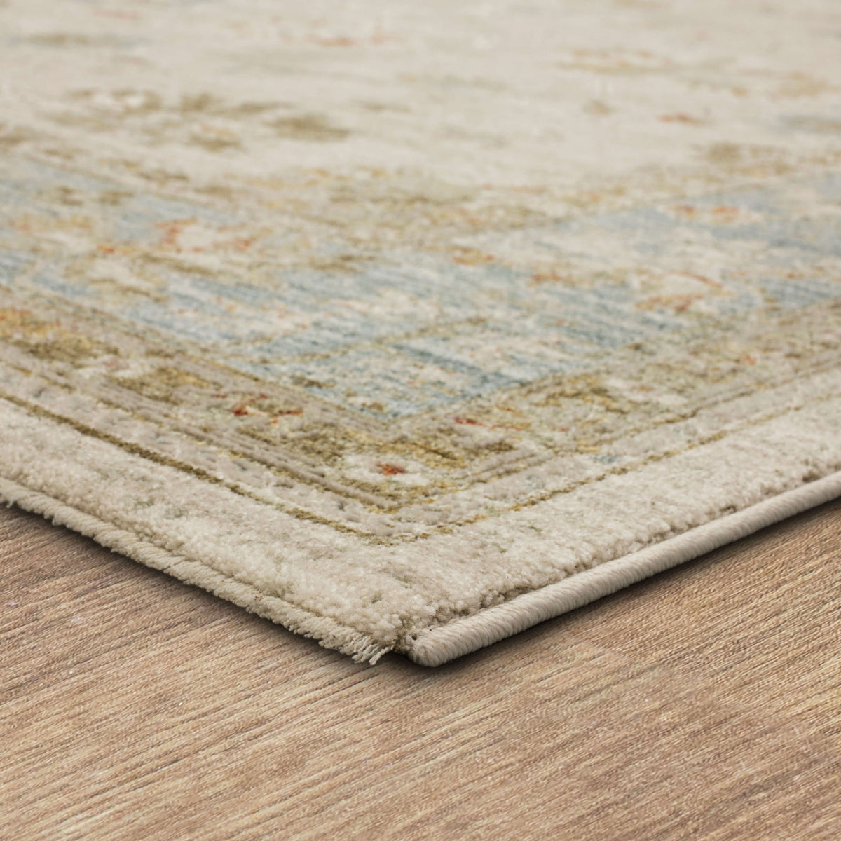Adalia Iznik Cream Area Rug