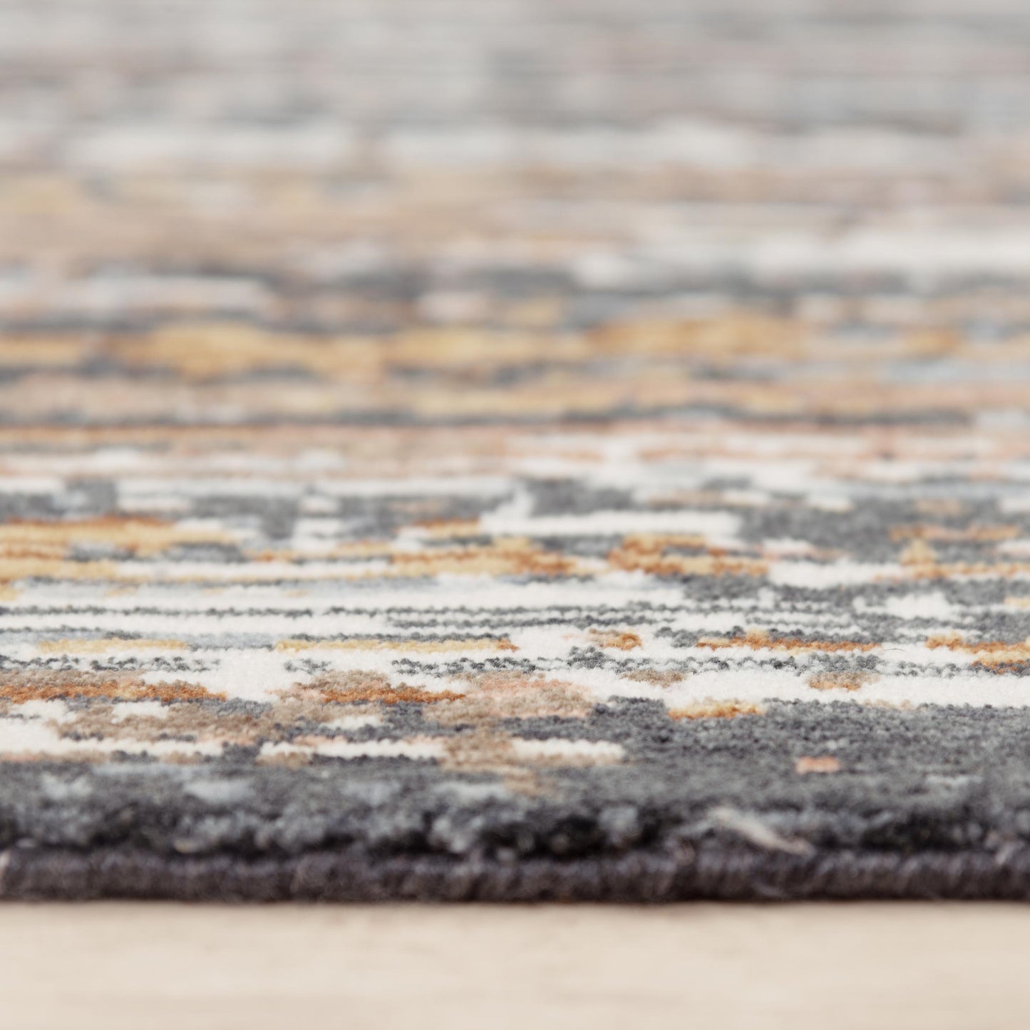 Jasper JAS734 Charcoal/ Multi Hybrid Rug - Rizzy