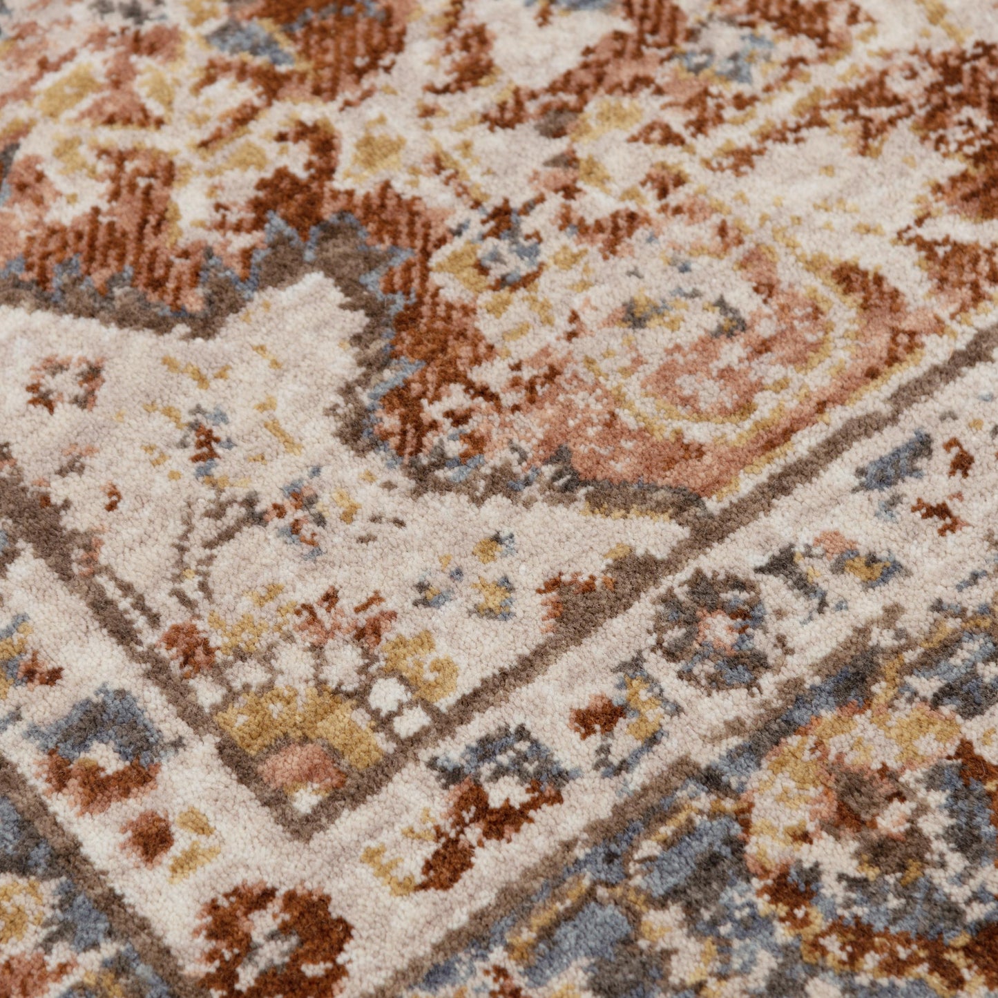 Jasper JAS737 Ivory/Multi Hybrid Rug - Rizzy