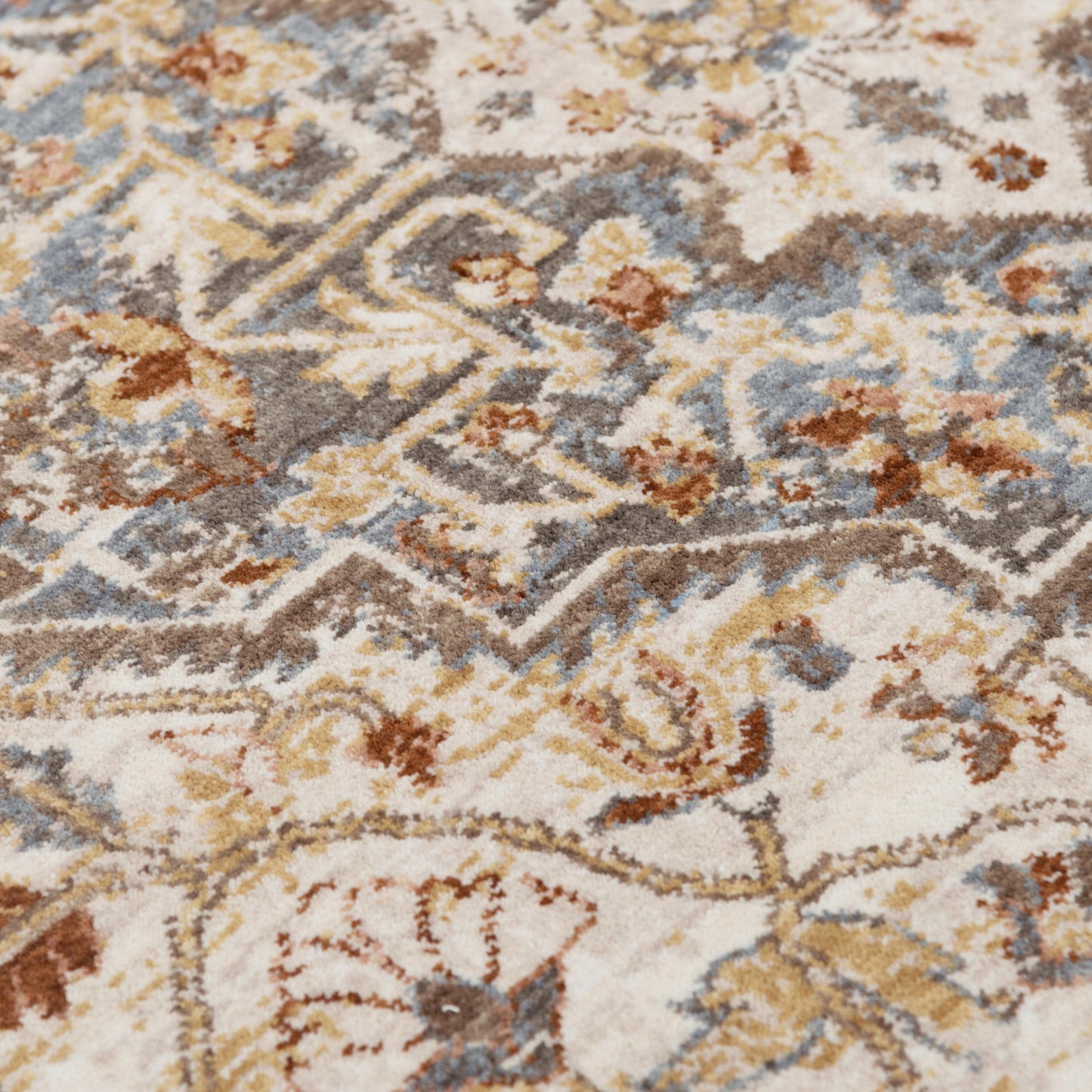 Jasper JAS737 Ivory/Multi Hybrid Rug - Rizzy