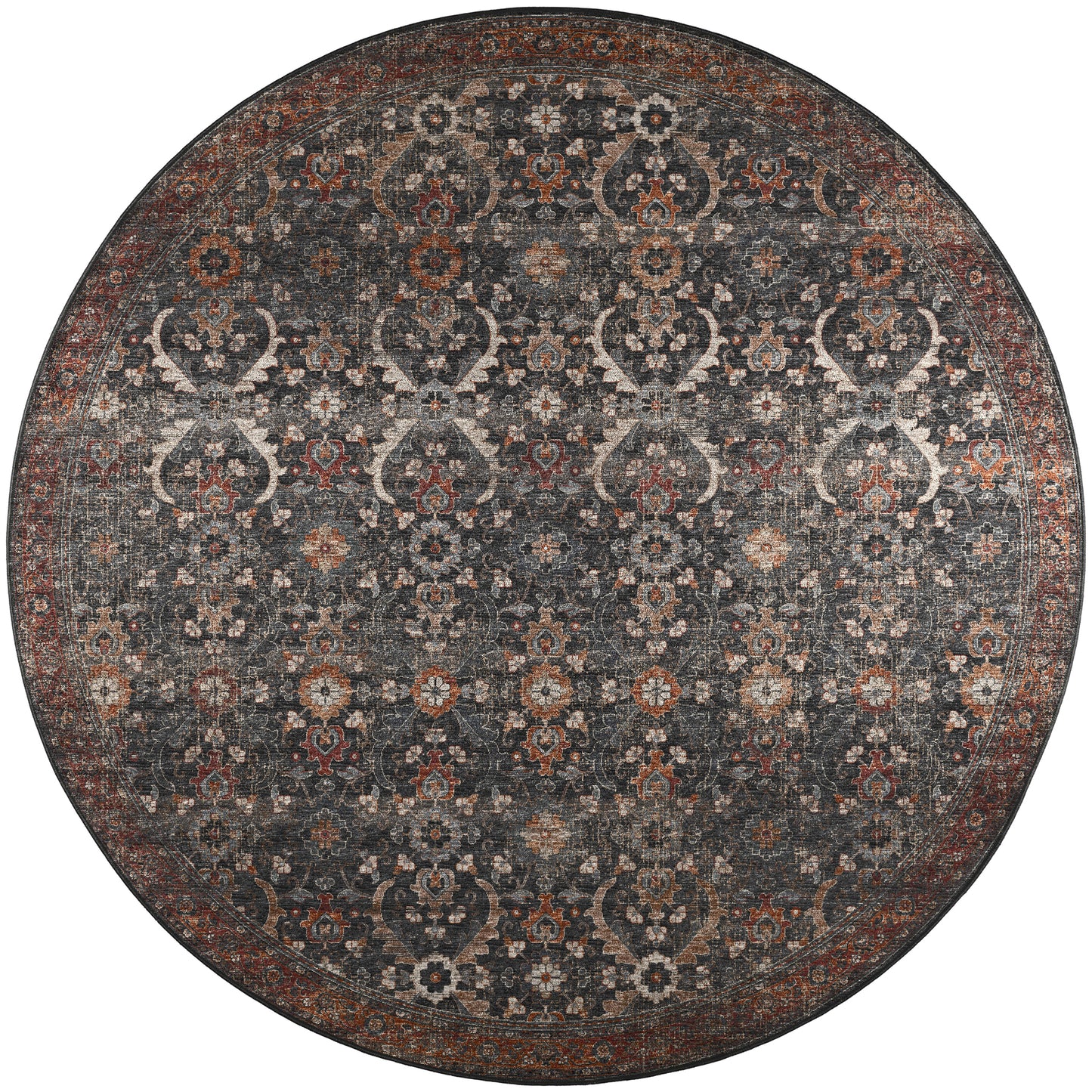 Machine Made Jericho JC1 Charcoal - Dalyn Rugs
