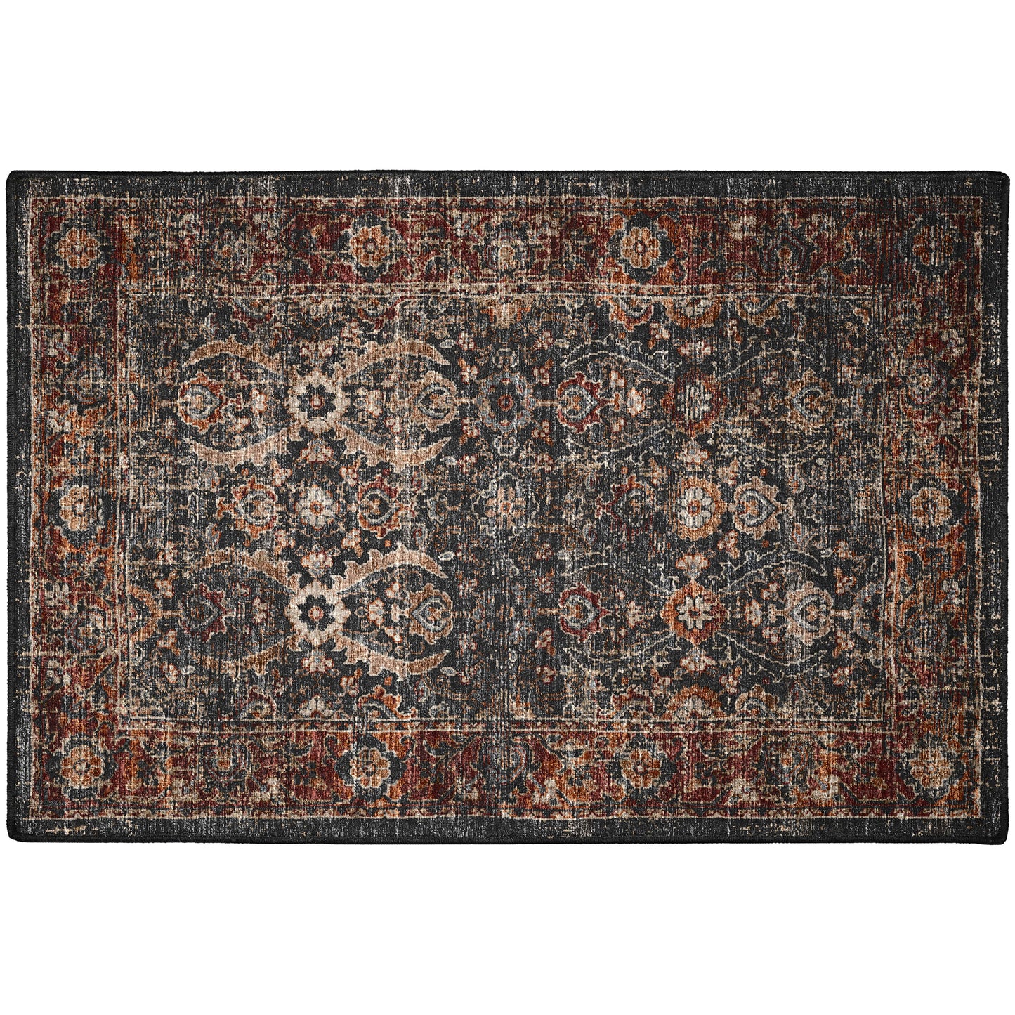 Machine Made Jericho JC1 Charcoal - Dalyn Rugs