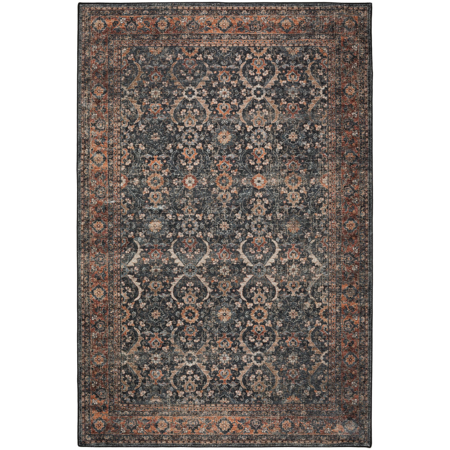 Machine Made Jericho JC1 Charcoal - Dalyn Rugs