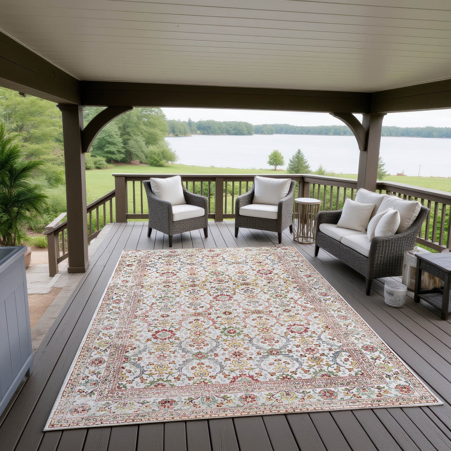 Machine Made Jericho JC1 Ivory - Dalyn Rugs