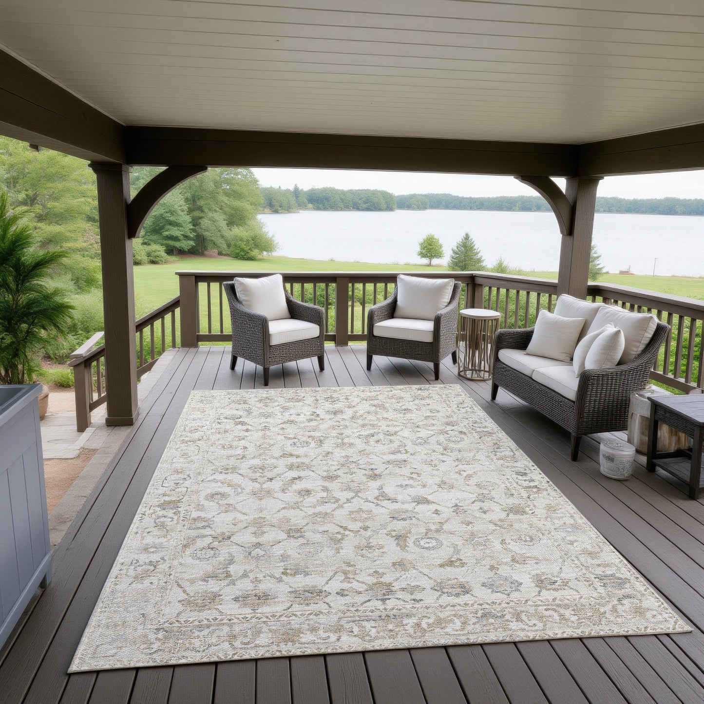 Machine Made Jericho JC4 Linen - Dalyn Rugs