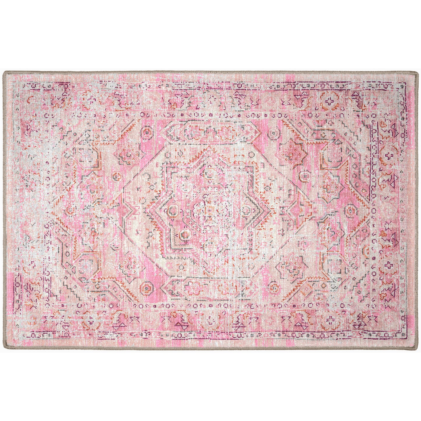 Machine Made Jericho JC5 Rose - Dalyn Rugs