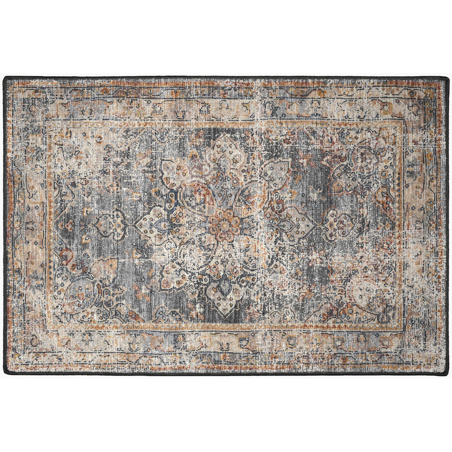 Machine Made Jericho JC6 Charcoal - Dalyn Rugs