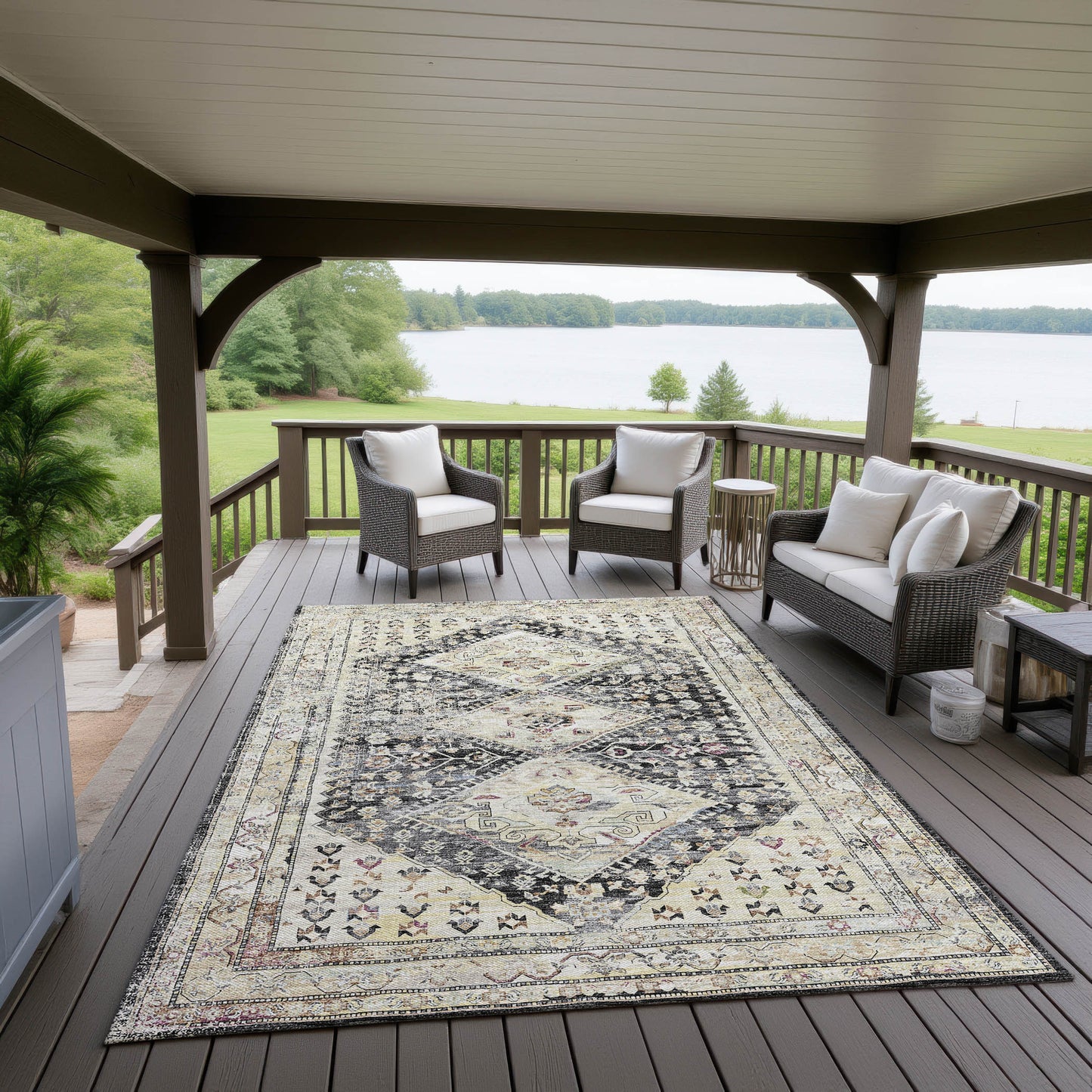 Machine Made Jericho JC9 Midnight - Dalyn Rugs