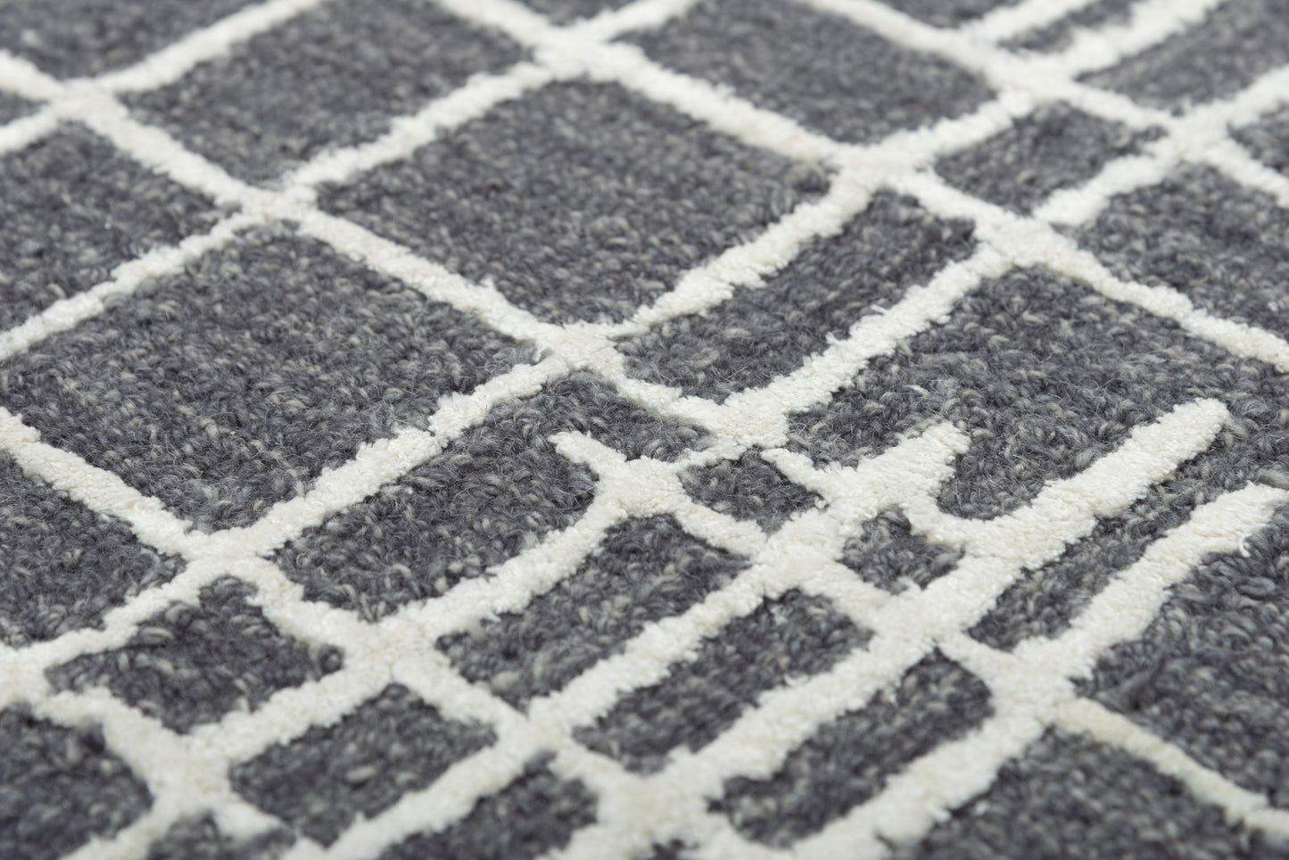 Jazz JZZ971 Charcoal Hand Tufted Rug - Rizzy