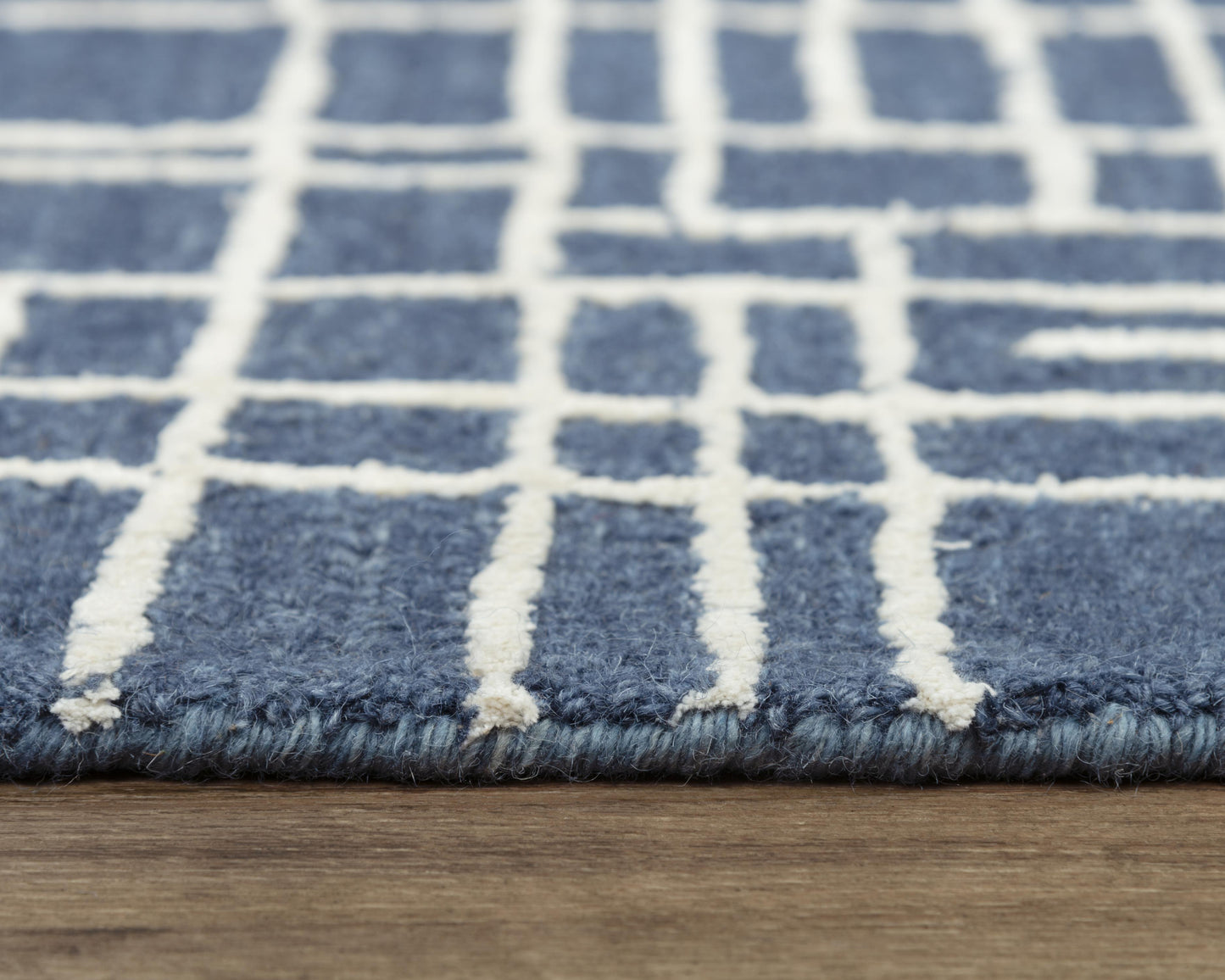 Jazz JZZ972 Blue Hand-Tufted Rug - Rizzy