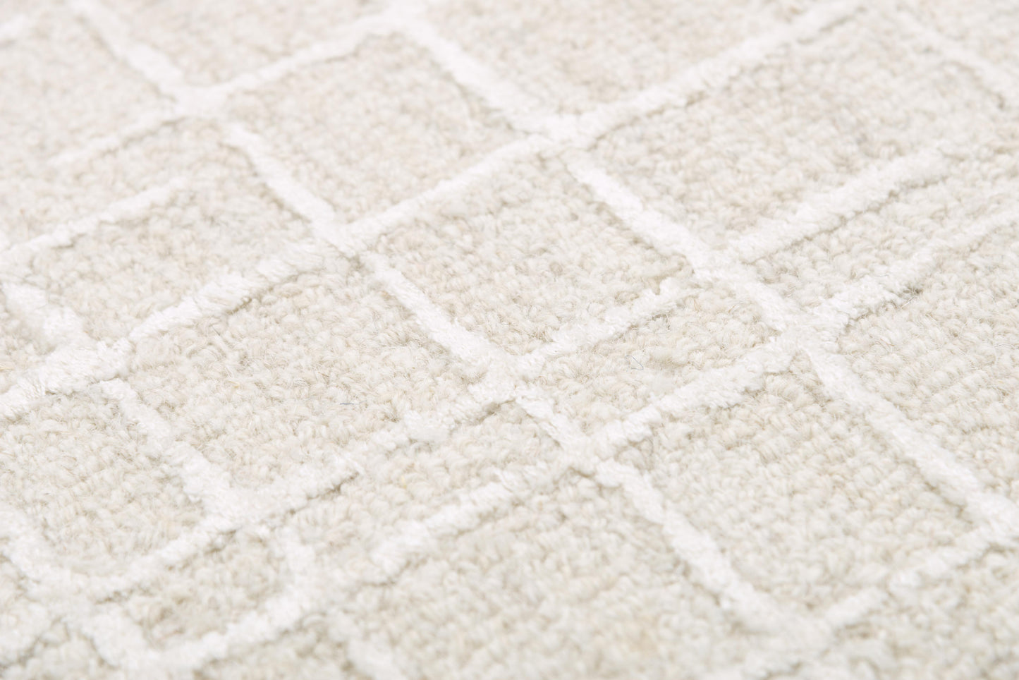 Jazz JZZ973 Ivory Hand-Tufted Rug - Rizzy