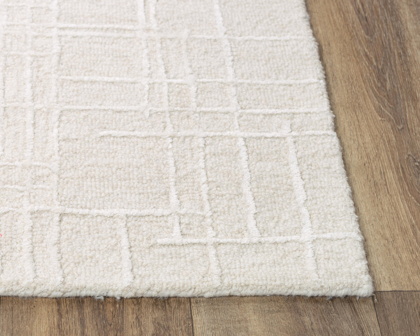Jazz JZZ973 Ivory Hand-Tufted Rug - Rizzy