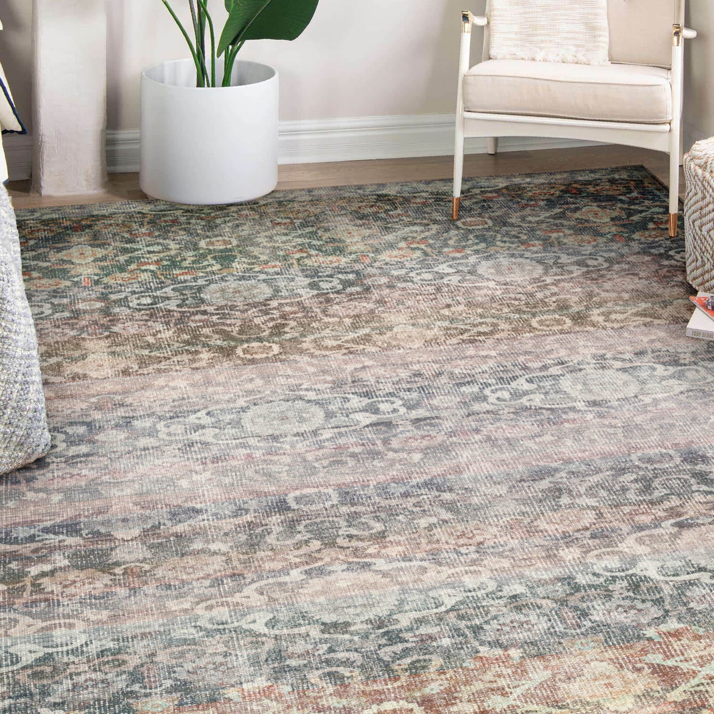 Machine Made Kars KA13 Pebble - Dalyn Rugs