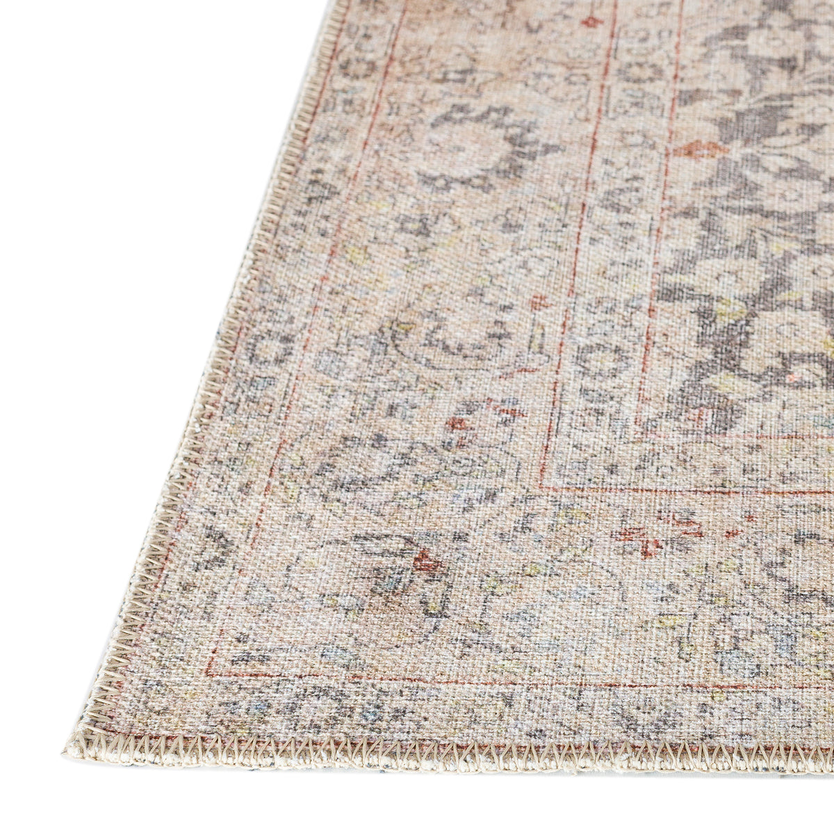 Machine Made Kars KA7 Khaki - Dalyn Rugs