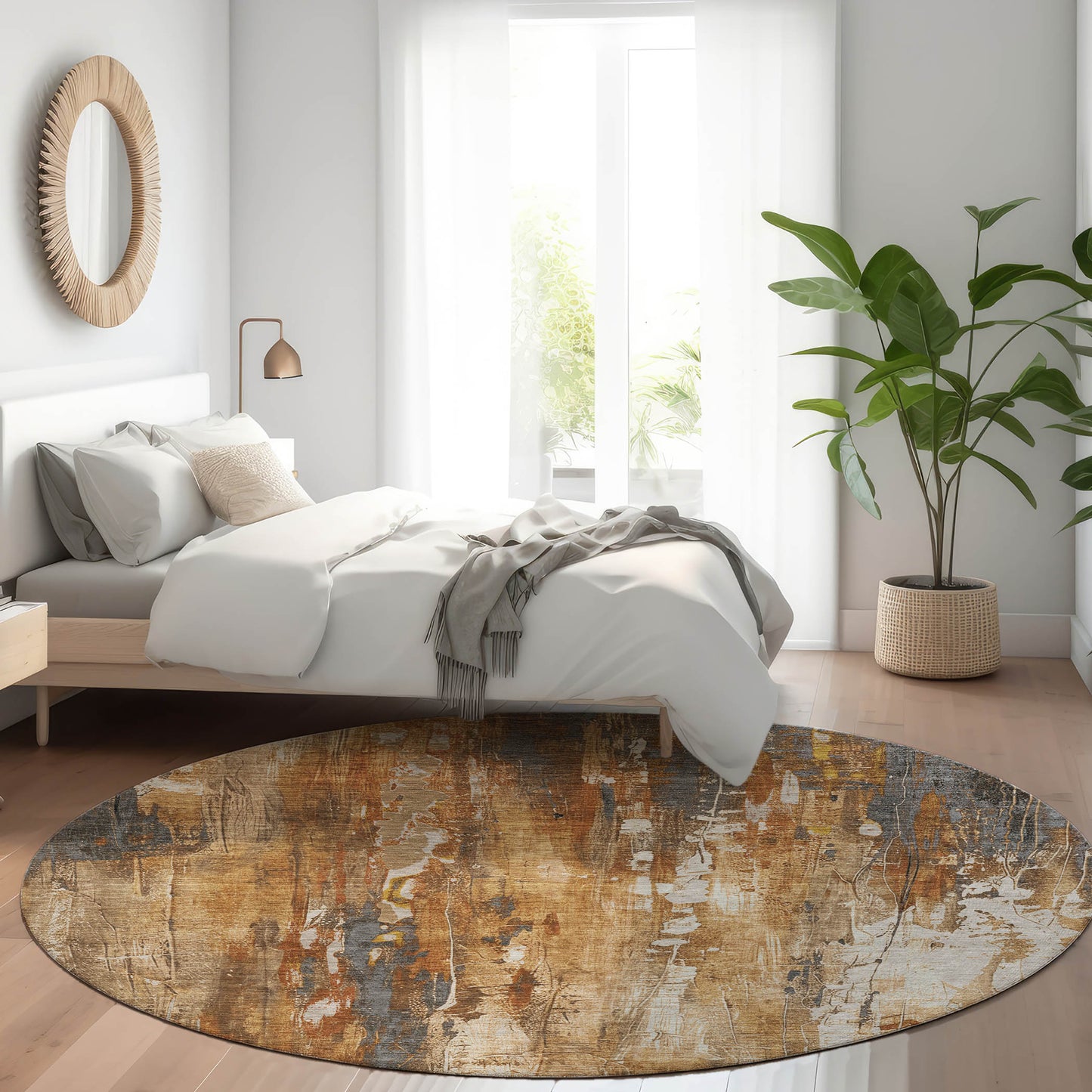 Machine Made Kochi KC10 Rust - Dalyn Rugs