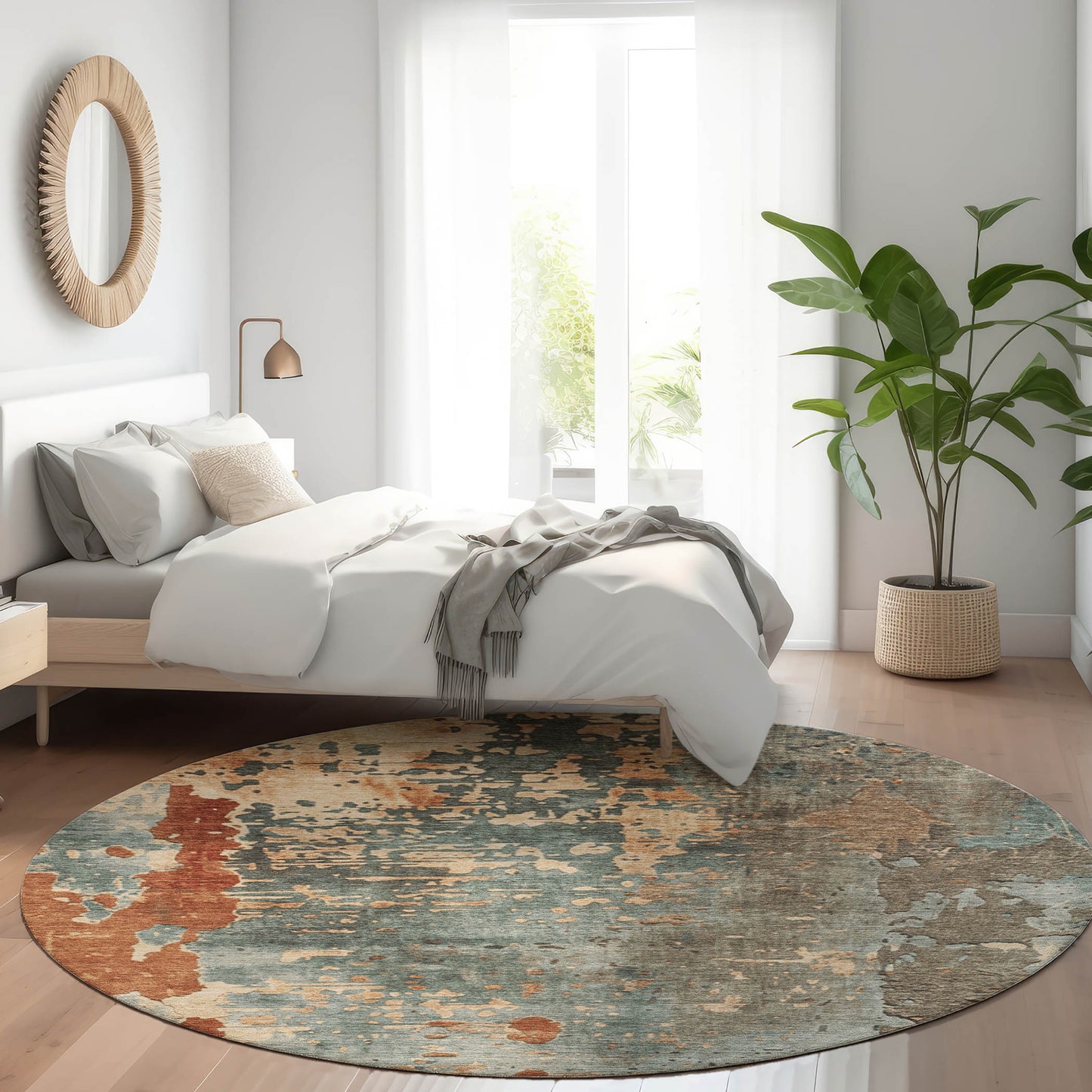 Machine Made Kochi KC11 Teal - Dalyn Rugs