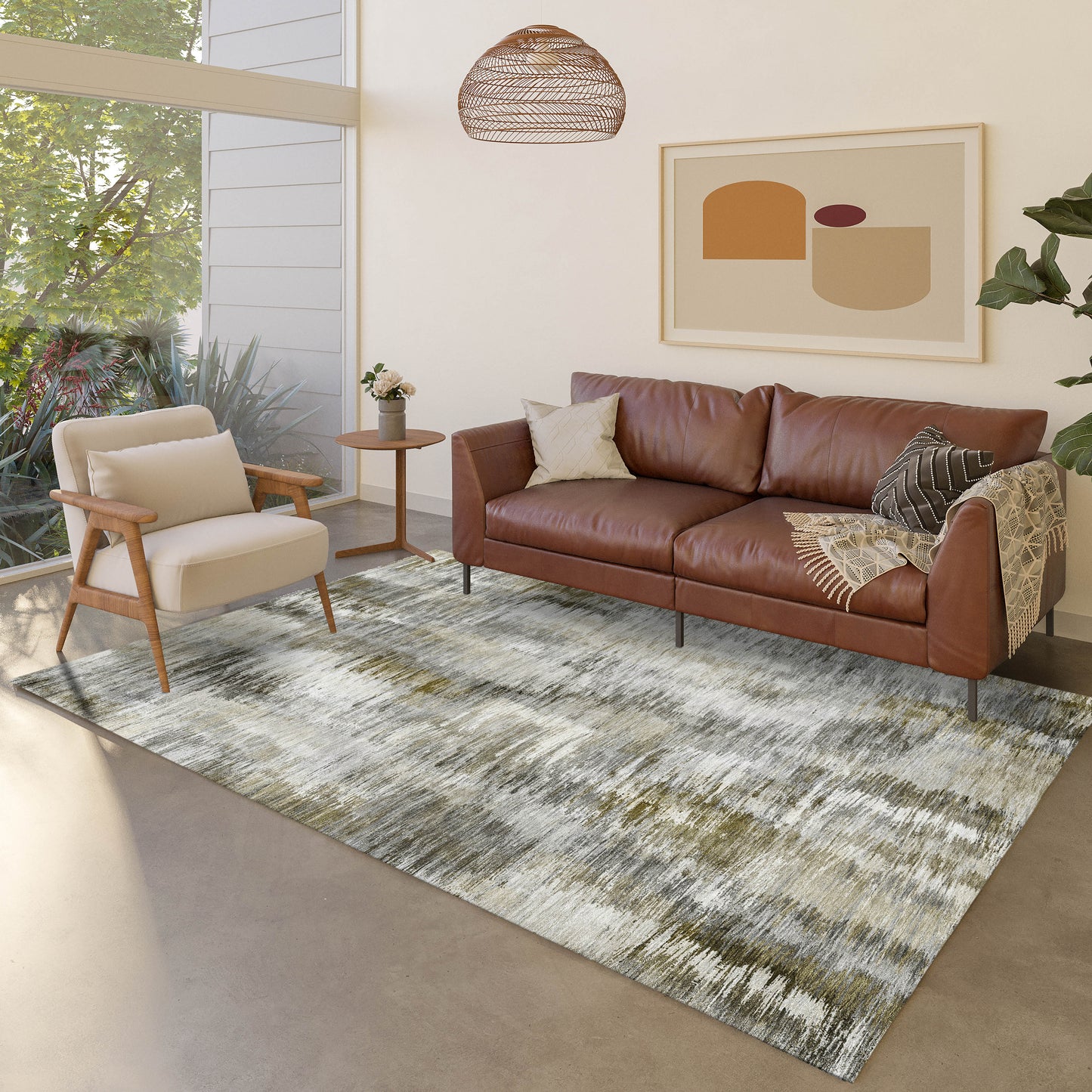 Machine Made Kochi KC1 Mocha - Dalyn Rugs