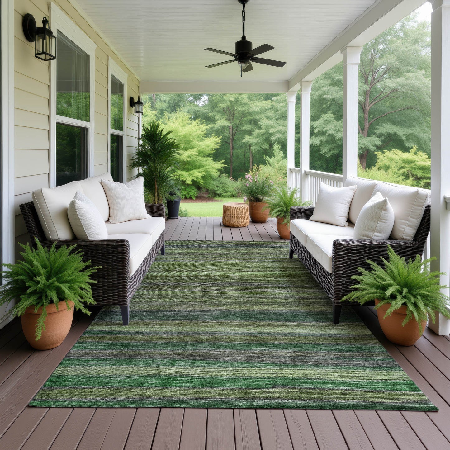 Machine Made Kochi KC5 Aloe - Dalyn Rugs