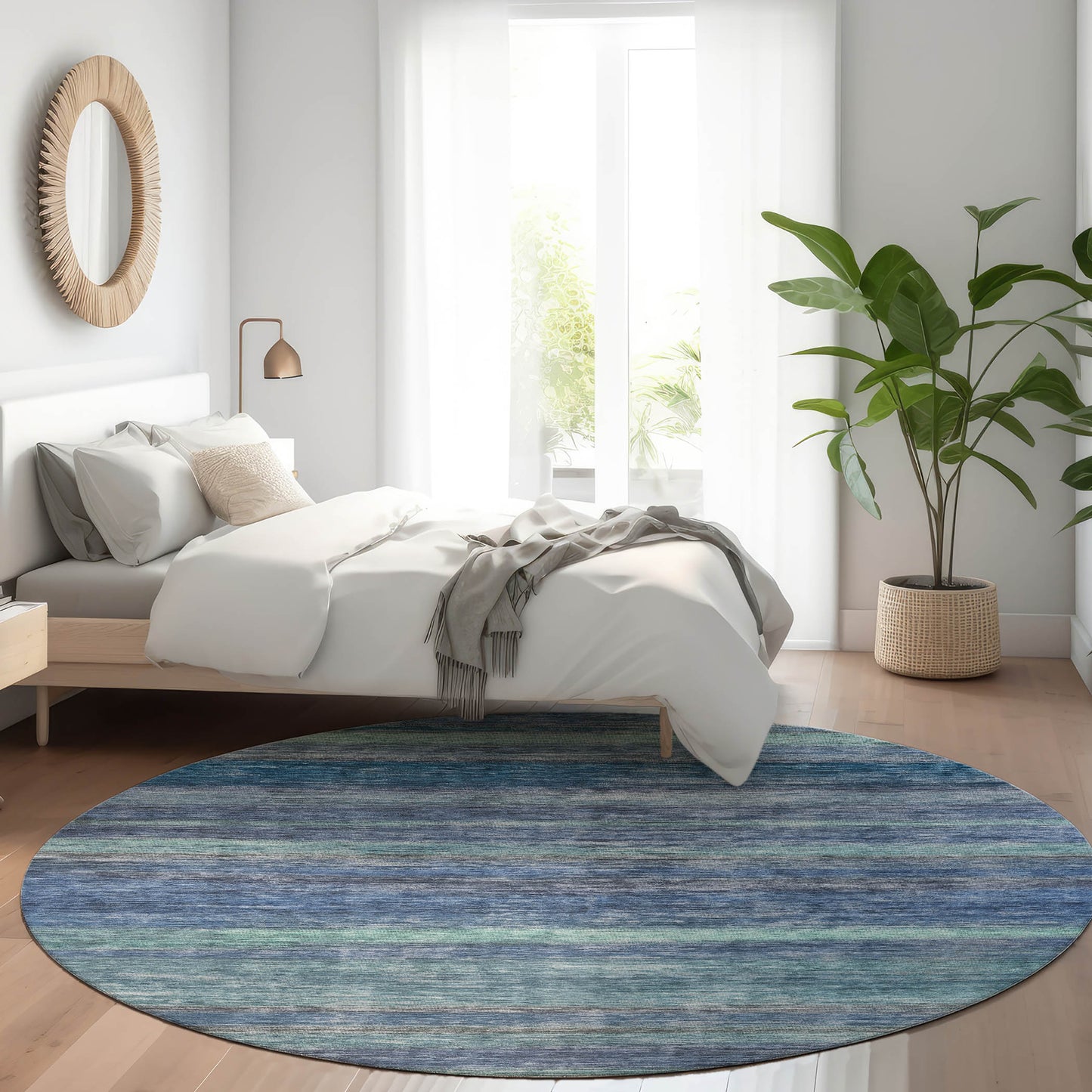 Machine Made Kochi KC5 Blue - Dalyn Rugs