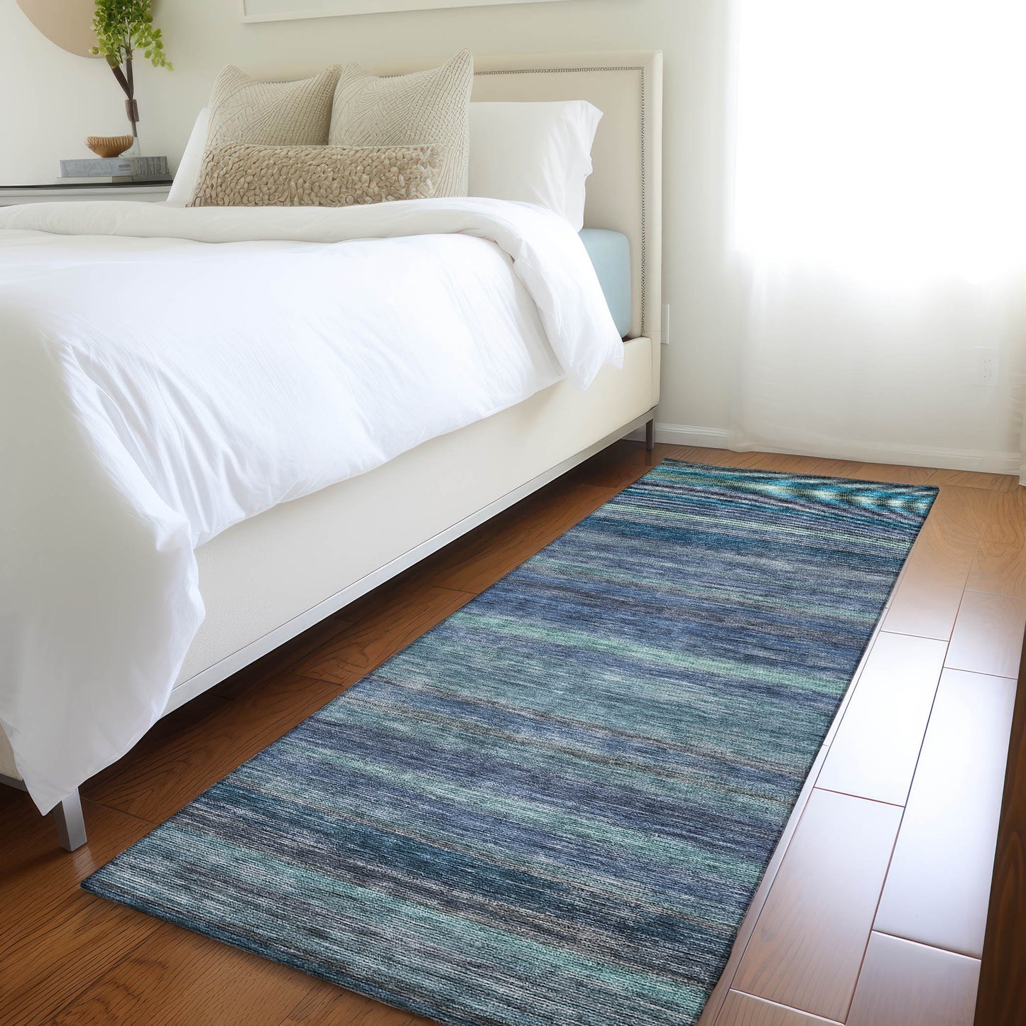 Machine Made Kochi KC5 Blue - Dalyn Rugs