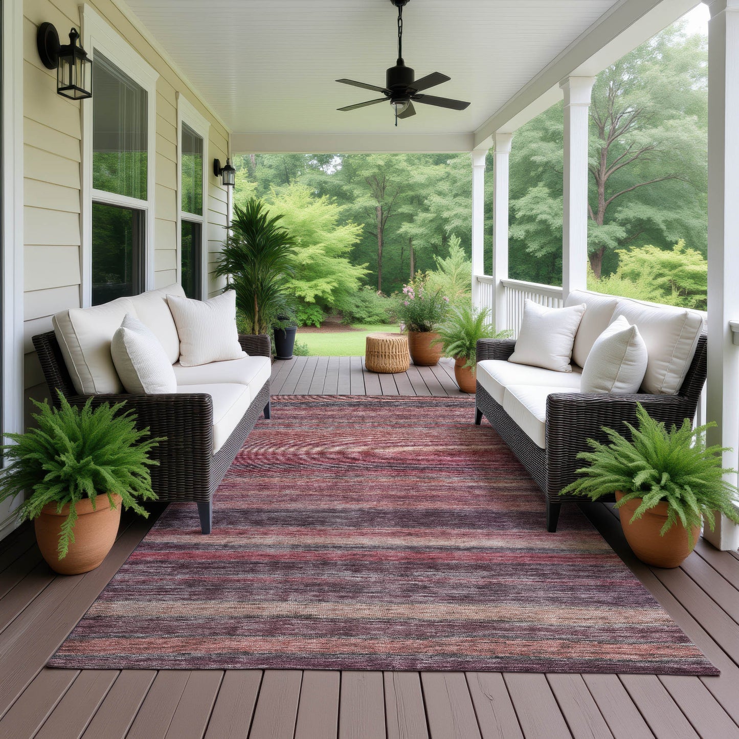 Machine Made Kochi KC5 Merlot - Dalyn Rugs
