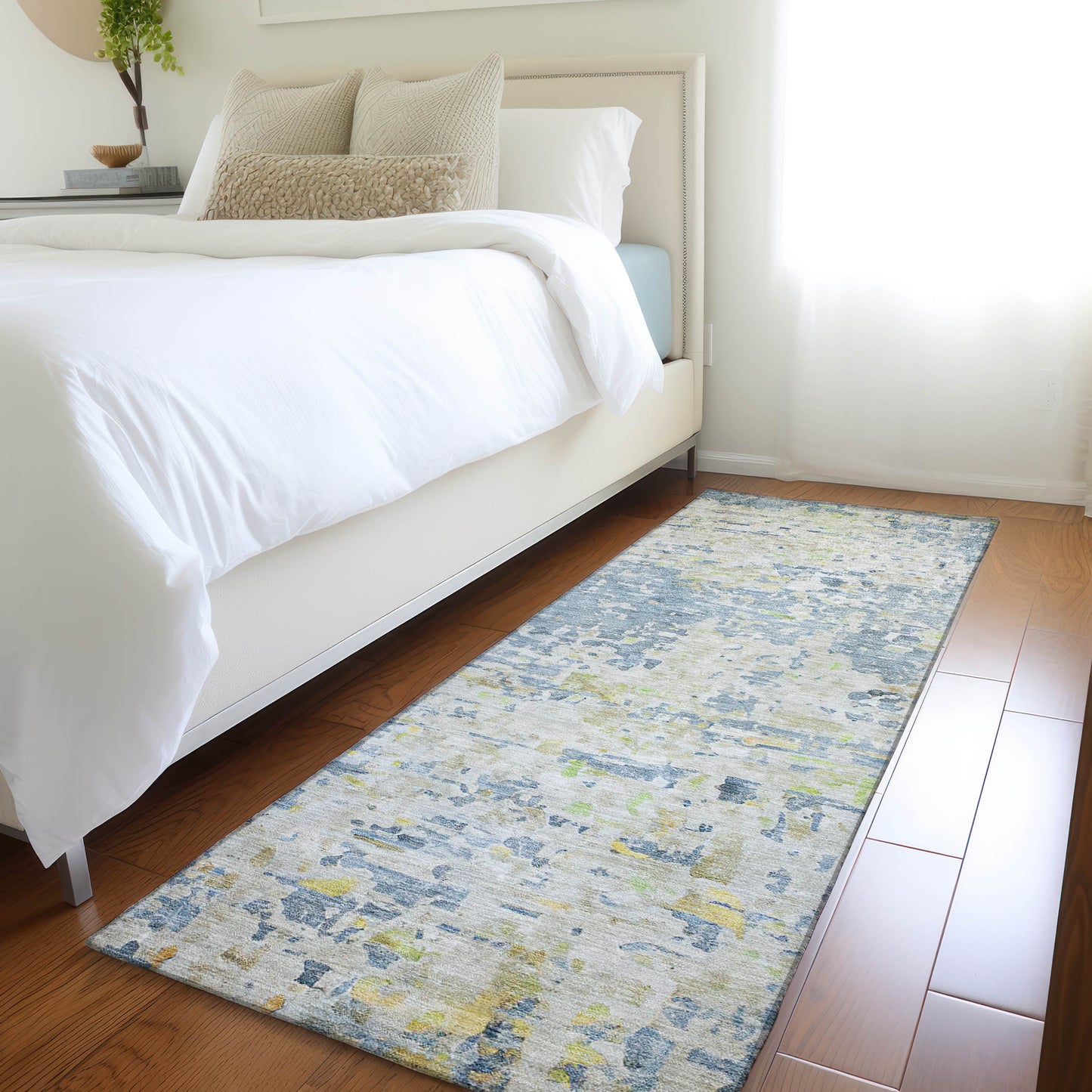 Machine Made Kochi KC6 Blue - Dalyn Rugs
