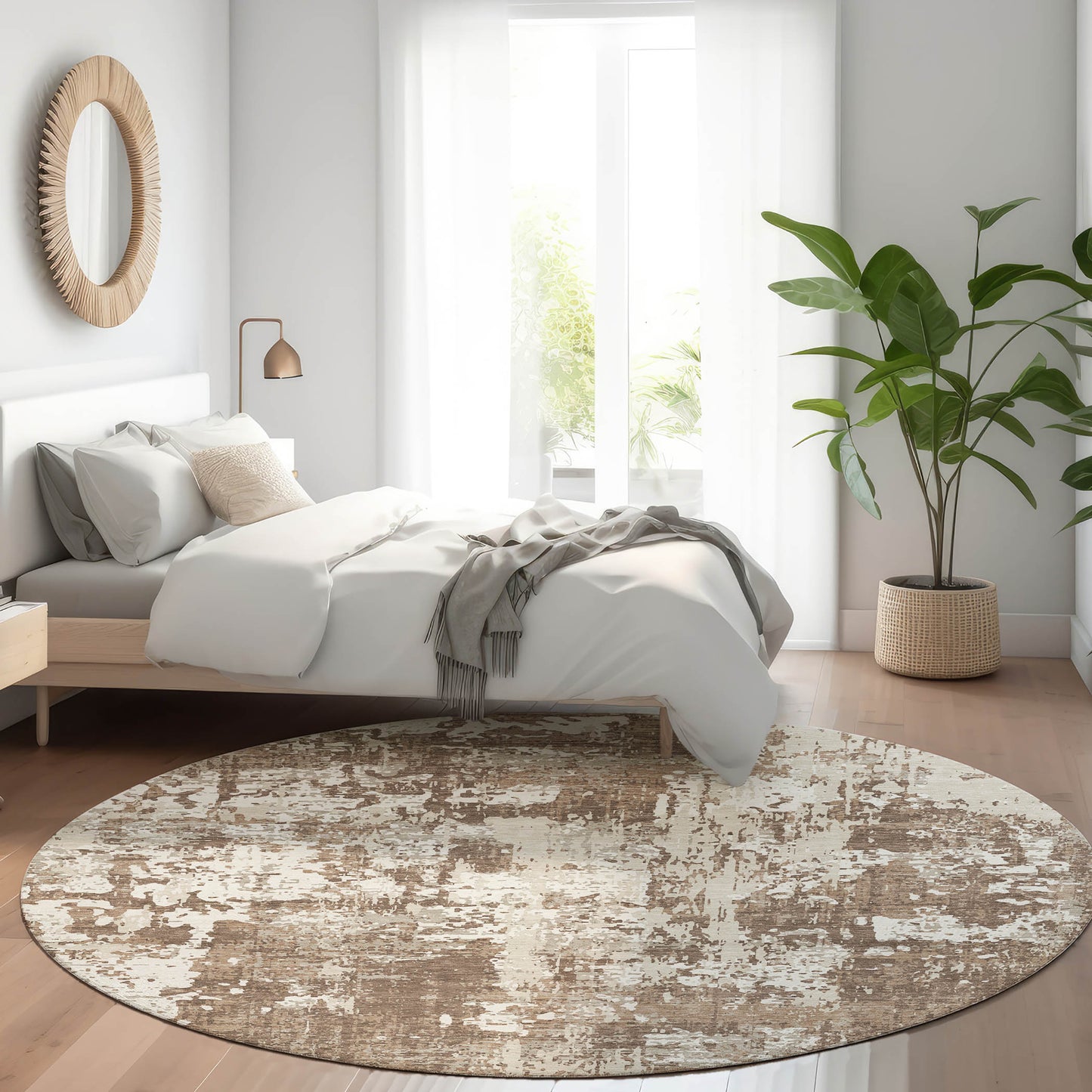 Machine Made Kochi KC7 Brown - Dalyn Rugs