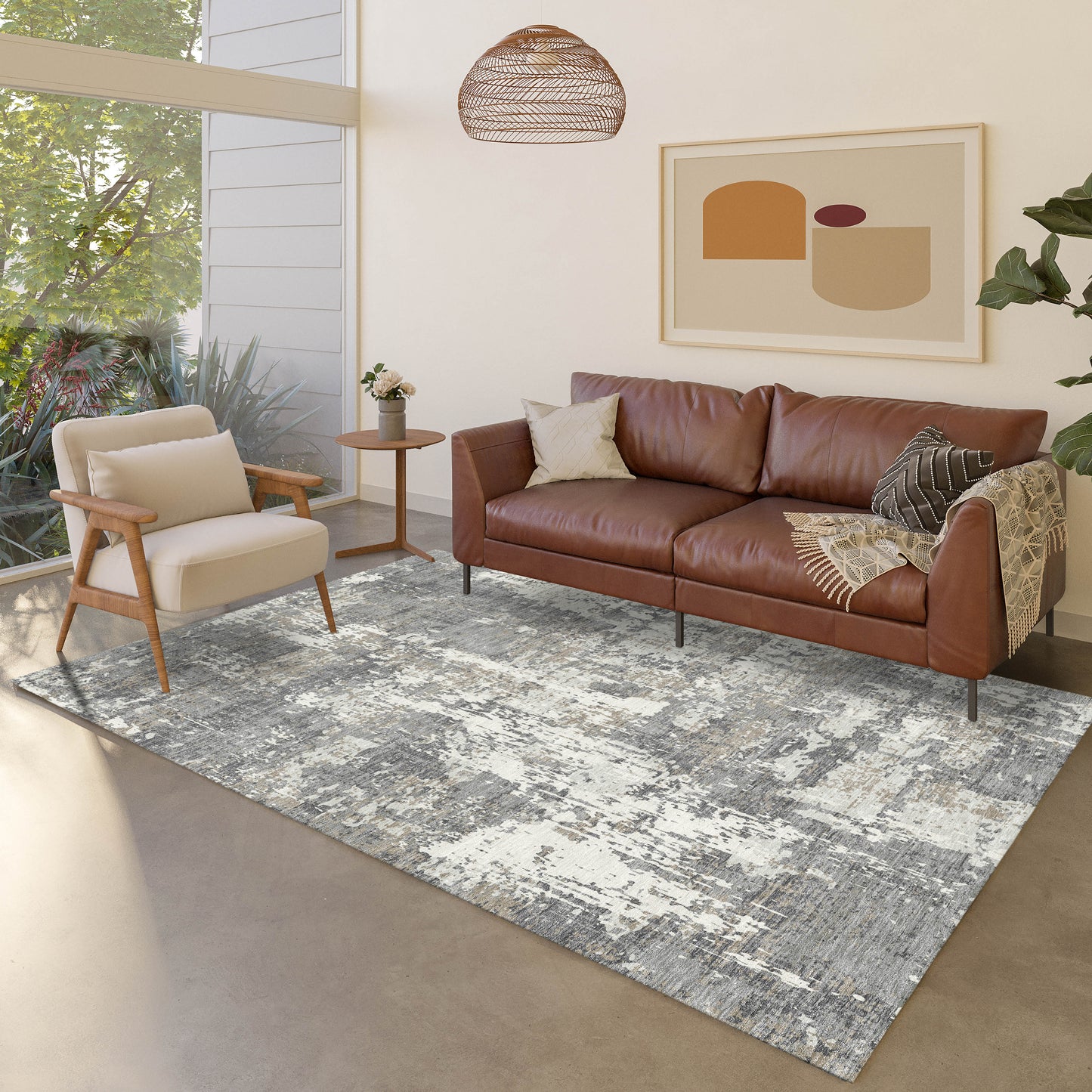 Machine Made Kochi KC7 Gray - Dalyn Rugs