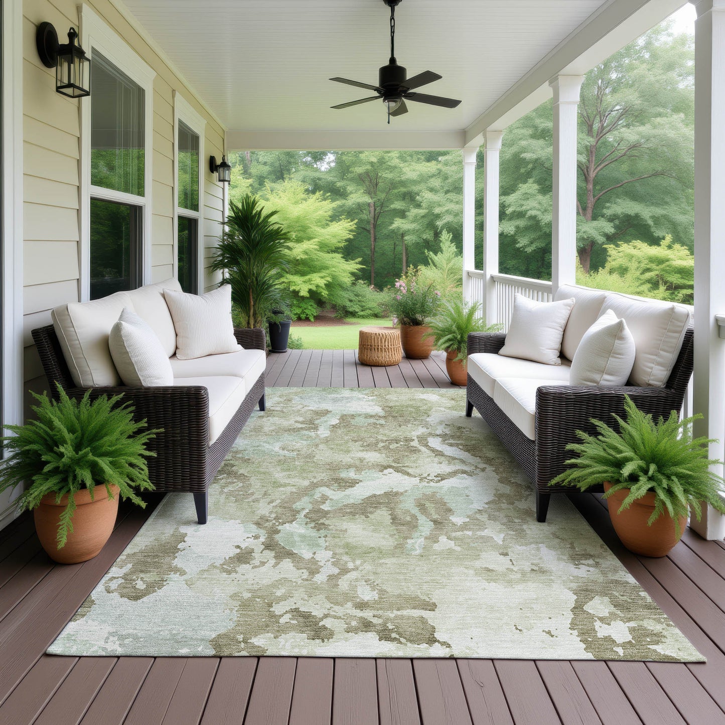Machine Made Kochi KC9 Aloe - Dalyn Rugs
