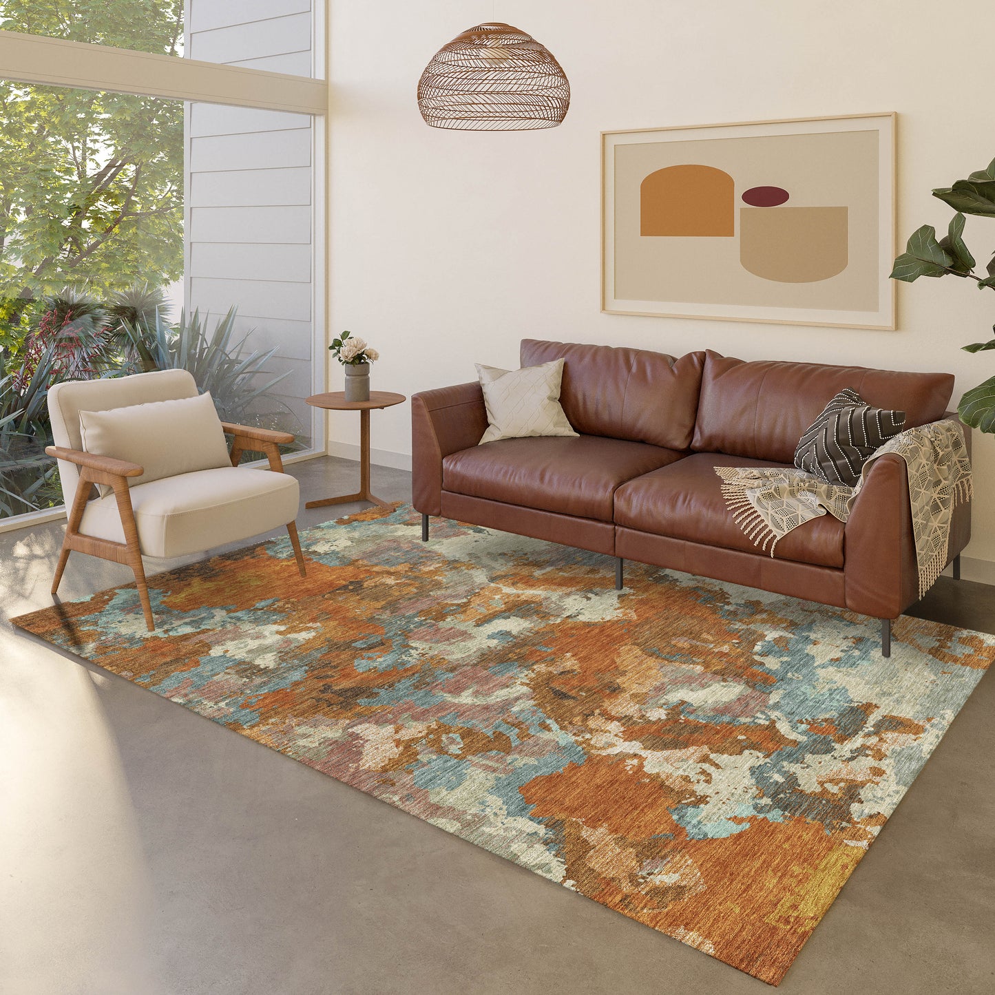 Machine Made Kochi KC9 Copper - Dalyn Rugs