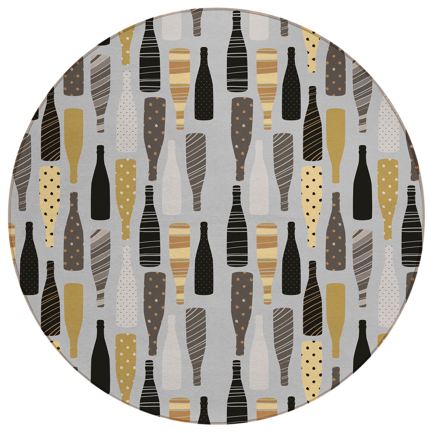 Indoor/Outdoor Kendall KE12 Silver Washable