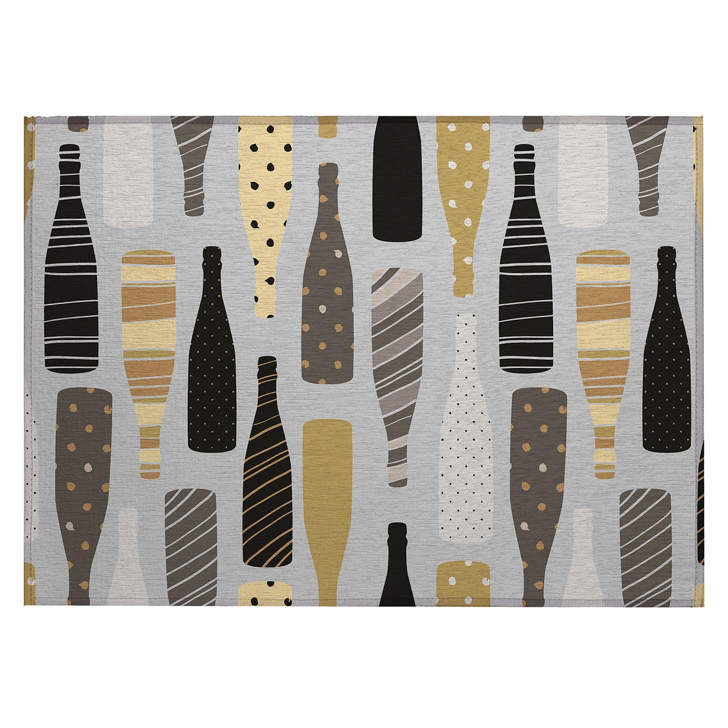 Indoor/Outdoor Kendall KE12 Silver Washable