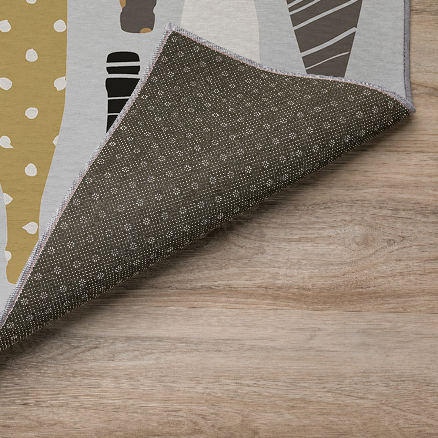 Indoor/Outdoor Kendall KE12 Silver Washable