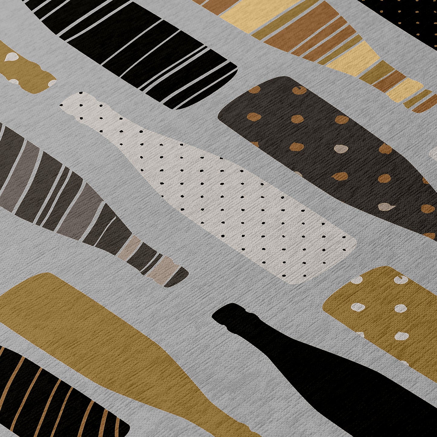 Indoor/Outdoor Kendall KE12 Silver Washable