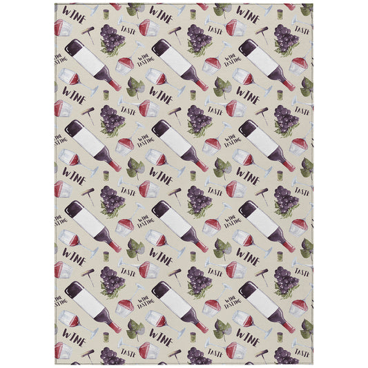 Machine Made Kendall KE14 Putty - Dalyn Rugs