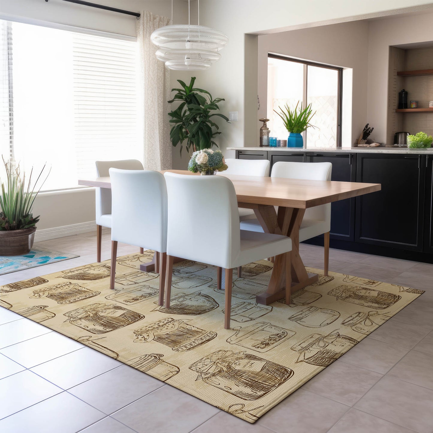 Machine Made Kendall KE18 Parchment - Dalyn Rugs