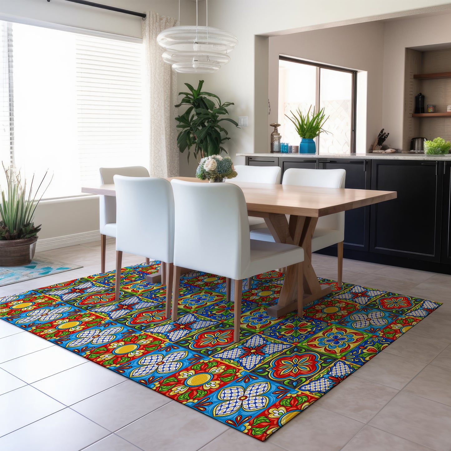 Machine Made Kendall KE20 Multi - Dalyn Rugs
