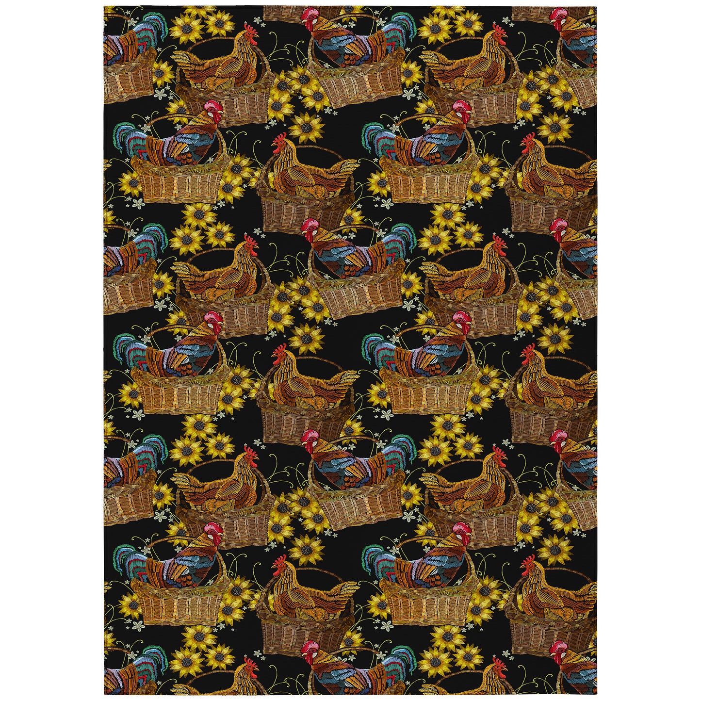 Machine Made Kendall KE2 Black - Dalyn Rugs