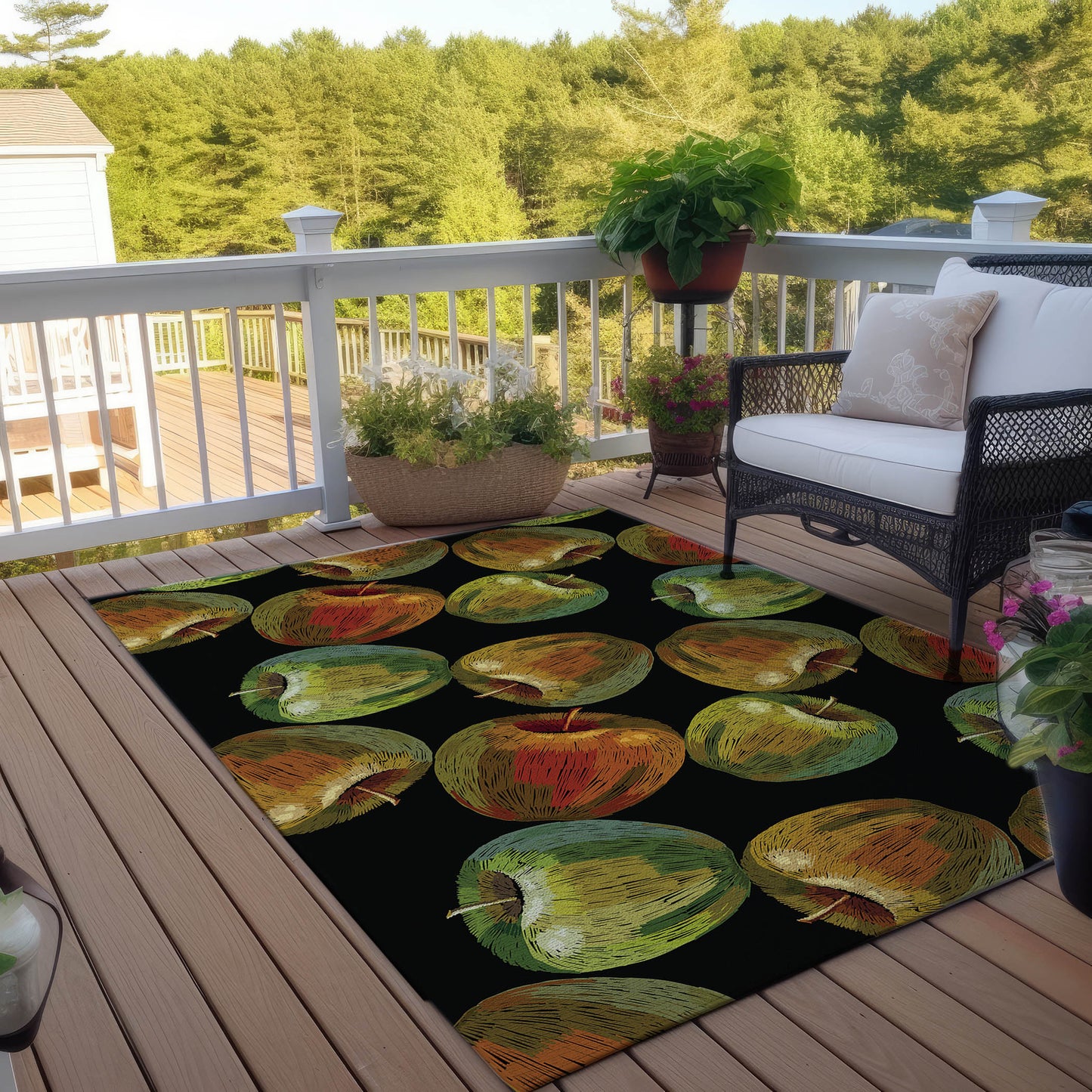 Machine Made Kendall KE8 Black - Dalyn Rugs