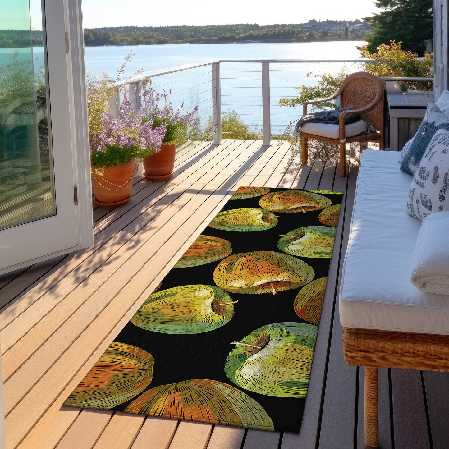 Machine Made Kendall KE8 Black - Dalyn Rugs