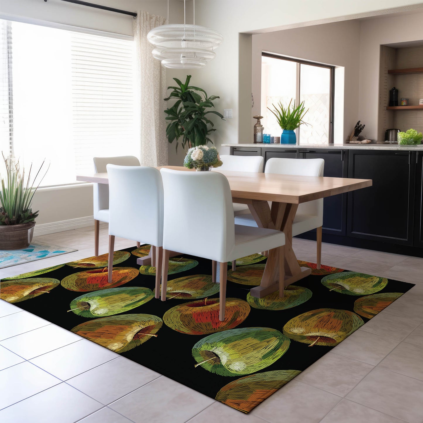 Machine Made Kendall KE8 Black - Dalyn Rugs