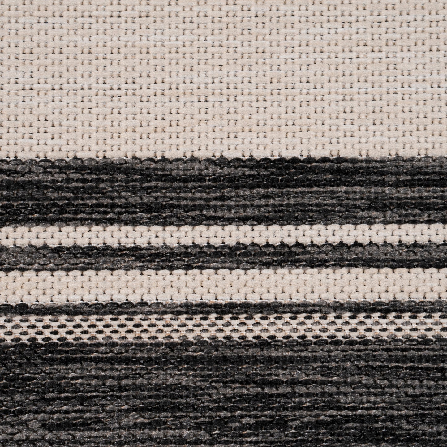 Kilimanjaro-81759 Transitional Power-Loomed White/Cream/Anthracite/Gray Polypropylene Indoor/Outdoor Area Rug - LR Home