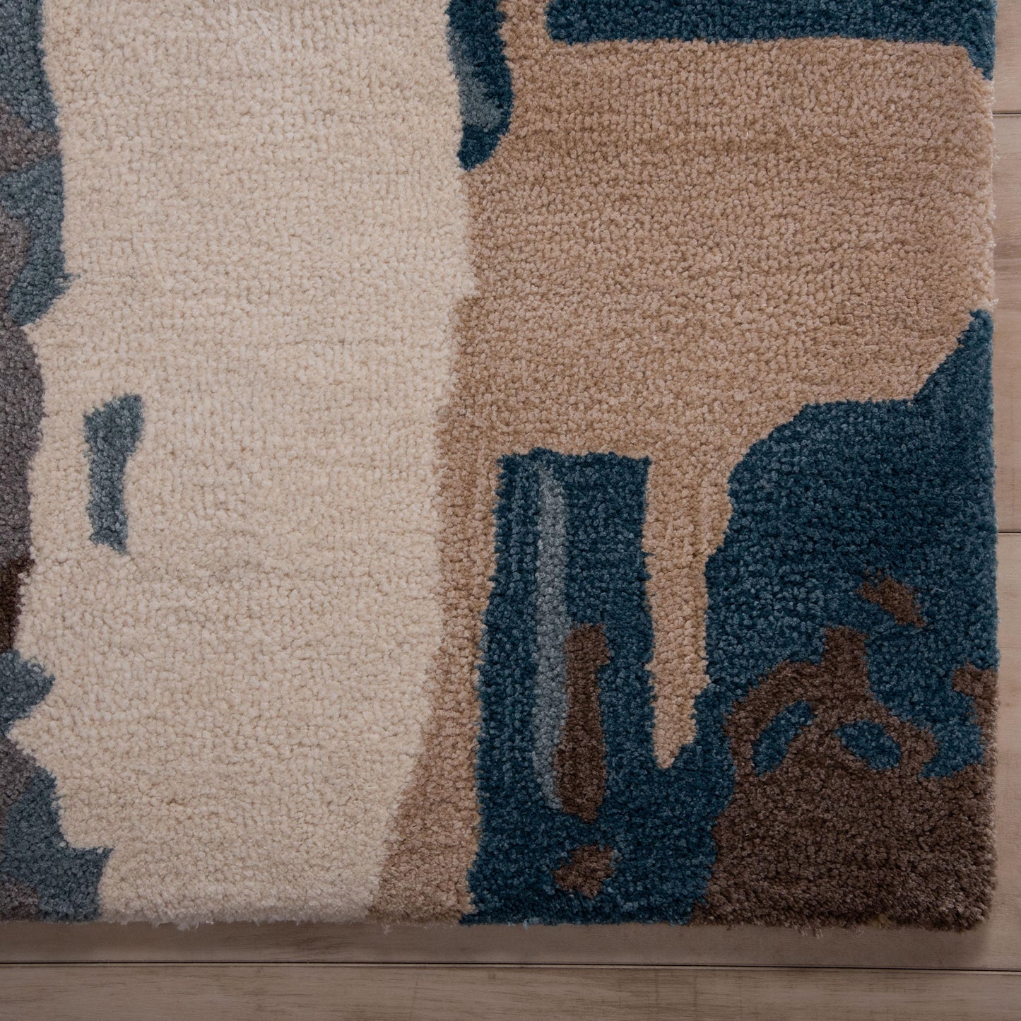 Kinetic KIN532 Blue Hand Tufted Rug - Rizzy