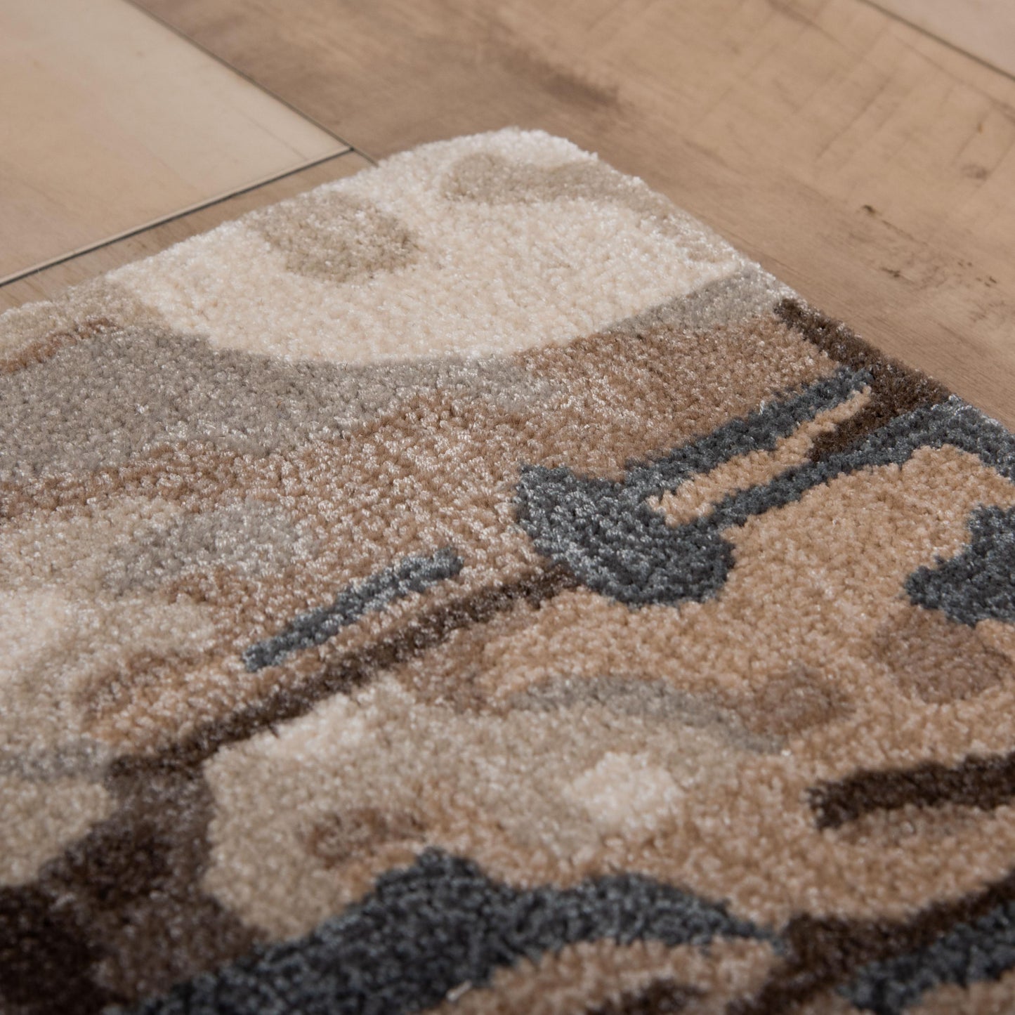 Kinetic KIN533 Tan Hand Tufted Rug - Rizzy